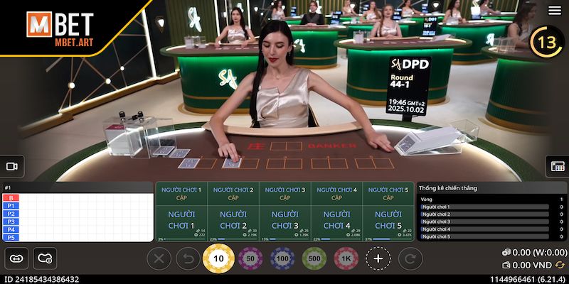 Cho phép tương tác ngay với dealer Livestream Xóc Đĩa
